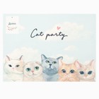 Салфетка на стол Доляна "Cat party" ПВХ 40*29см - Фото 5