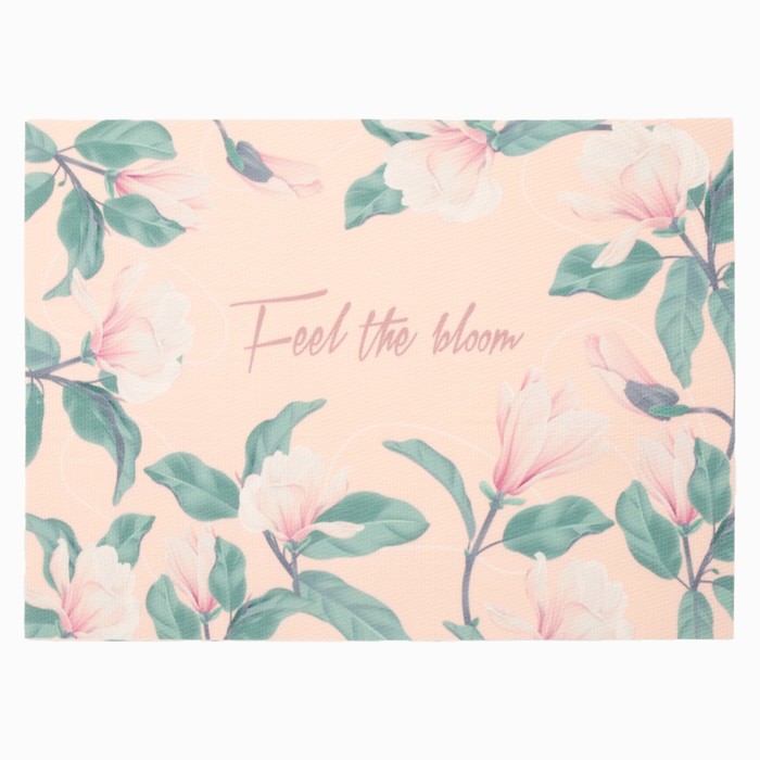 Салфетка на стол Доляна "Feel the bloom" ПВХ 40*29см - фото 1908799076