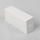 Органайзер для фрез, 30 отделений, 13 × 4 × 6,4 см, в картонной коробке, цвет белый - фото 7776658