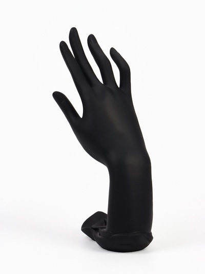 Подставка для украшений QF «Рука» 9×12×22, цвет чёрный