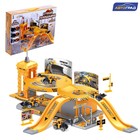 Парковка «Стройплощадка», с 3 металлическими машинами - Фото 1