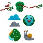 Пластилин на растительной основе, 6 цветов, 900 г, JOVI Nature, дисплей, для малышей - фото 24439820