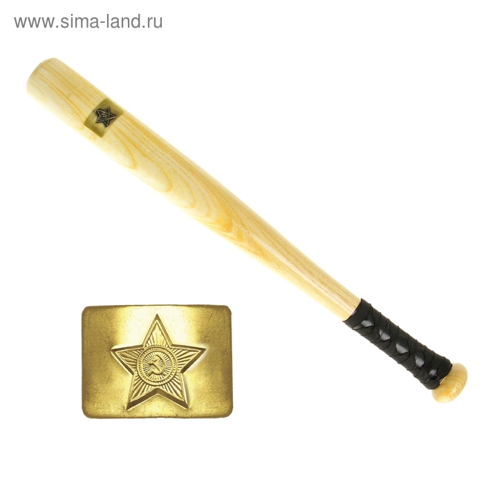 Бита "Армейский ремень" 51 см - Фото 1