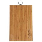 Доска разделочная, цветная обратная сторона: бамбуковое и пластиковое покрытие 25х16 см МИКС цвета - Фото 2