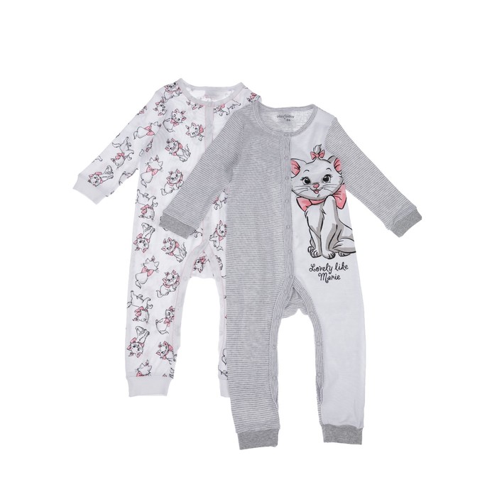 Комбинезон для девочки, рост 80 см, 2 шт - Фото 1