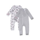 Комбинезон для девочки, рост 80 см, 2 шт - Фото 2