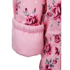 Комбинезон из мембранной ткани для девочки, рост 56- 62 см, цвет розовый - Фото 7