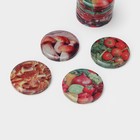 Крышка для консервирования «Элитная», ТО-82 мм, жесть, лак, литография, фасовка 20 шт., МИКС - Фото 4