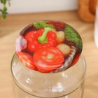 Крышка для консервирования «Ассорти», ТО-82 мм, жесть, винтовая, лак, литография, фасовка 20 шт., золотистая - Фото 6