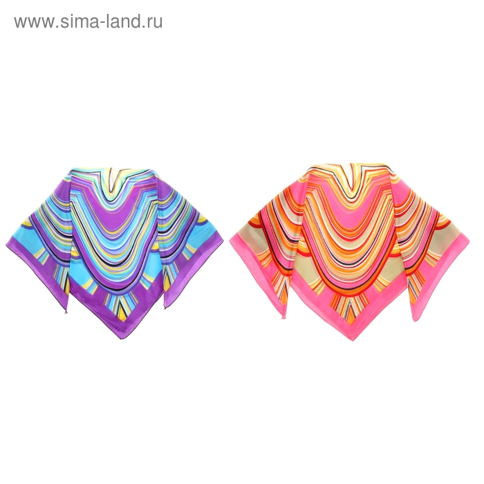 Платок женский "Галант", размер 50х50 см, цвет микс - Фото 1