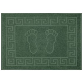 Махровое полотенце для ног, размер 50x70 см