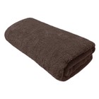 Махровое полотенце «Моно», размер 40x70 см, цвет коричневый - фото 295399594