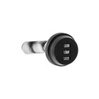 Замок кодовый ТУНДРА, для почтового ящика, черный, длина резьбовой части 20 мм - Фото 1