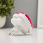 Ночник LED "Сердце" реагирует на темноту 6,5х6,5х2,5 см RISALUX - Фото 4
