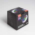 Световой прибор «Двойной диско-шар» 7 см, свечение RGB, 5 В - Фото 5