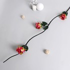 Декор тинги "Роза миниатюрная" 150 см, микс (фасовка 5 шт, цена за 1шт) (комплект 4 шт) - фото 24627900