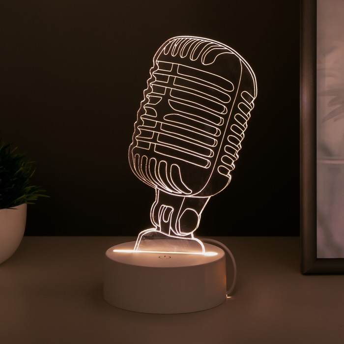 светодиод микрофон