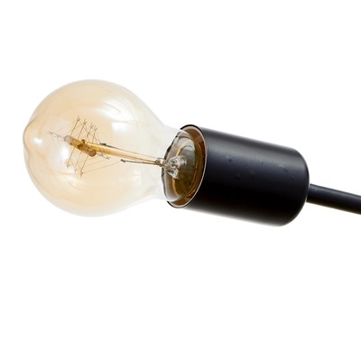 Люстра BayerLux 2544/6BK, E27, 6×40 Вт, чёрная