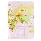 Обложка для паспорта "Карта мира" - Фото 1