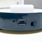 Настольная лампа сенсорная 16847/1BL LED 2Вт USB АКБ синий 11х11х33 см RISALUX - Фото 10