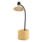 Настольная лампа сенсорная 16848/1YL LED 2Вт USB АКБ желтый 9,5х9,5х38 см RISALUX 7302982 - фото 14000654