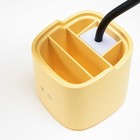 Настольная лампа сенсорная 16848/1YL LED 2Вт USB АКБ желтый 9,5х9,5х38 см RISALUX 7302982 - фото 14000651
