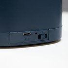 Настольная лампа сенсорная 16848/1GN LED 2Вт USB АКБ синий 9,5х9,5х38 см - фото 804661216
