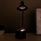 Настольная лампа сенсорная 16848/1GN LED 2Вт USB АКБ синий 9,5х9,5х38 см - фото 804661212