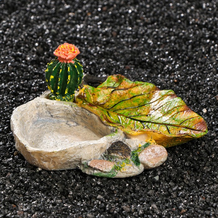 Кормушка для террариума, 14,5 х 13 х 7 см - Фото 1