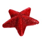 Фигурка для поделок и декора «Звезда», набор 8 шт, размер 1 шт: 6×6×3 см, цвет красный - фото 6504954