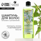 Шампунь для волос с экстрактом крапивы, питание и увлажнение, 500 мл, КЛАДОВАЯ КРАСОТЫ - Фото 1