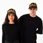 Кепка мужская The KING, цвет чёрный, р-р 56 - фото 24574422