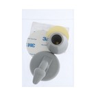 Дверной ограничитель LOCKLAND, изогнутый, цвет серый - Фото 6