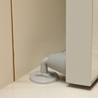 Дверной ограничитель LOCKLAND, изогнутый, цвет серый - Фото 2