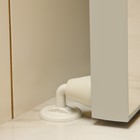 Дверной ограничитель LOCKLAND, изогнутый, цвет рисовый 7116084