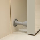 Дверной ограничитель LOCKLAND, прямой, h=97 мм, цвет серый - Фото 2