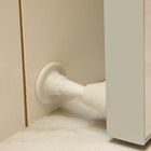 Дверной ограничитель LOCKLAND, прямой, h=97 мм, цвет рисовый - Фото 2