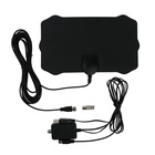 Антенна, комнатная, активная, с усилителем, 5 В, 25 дБи, DVB-T2, цифровая, клеящаяся, черная - Фото 6