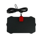 Антенна, комнатная, активная, с усилителем, 5 В, 25 дБи, DVB-T2, цифровая, клеящаяся, черная - Фото 7