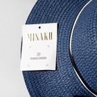 Шляпа с бантиком MINAKU цвет темно-синий, р-р 56-58 - Фото 5