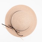 Шляпа с бантиком MINAKU цвет розовый, р-р 56-58 - Фото 2