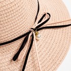 Шляпа с бантиком MINAKU цвет розовый, р-р 56-58 - Фото 4