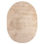 Ковер Шегги овальный 120х170 см, цвет меланж, джут, ПП100% - Фото 1