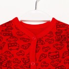 Комбинезон для мальчика, цвет красный, рост 56-62 - Фото 2