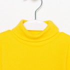 Водолазка детская, цвет жёлтый, рост 80-86 см - Фото 2