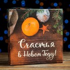 Коробочка для печенья "Счастья в новом году!", 15 х 15 х 3 см, 1 шт. 7449036 - фото 15950692