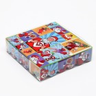 Коробочка для печенья "Pop-art новогодние супергерои", 12 х 12 х 3 см, 1 шт. - Фото 5