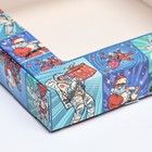 Коробка самосборная "Pop-art улётный новый год", 16 х 16 х 3 см, 1 шт. - фото 24313850