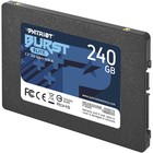 Накопитель SSD Patriot PBE240GS25SSDR Burst Elite, 240 Гб, SATA III - Фото 2