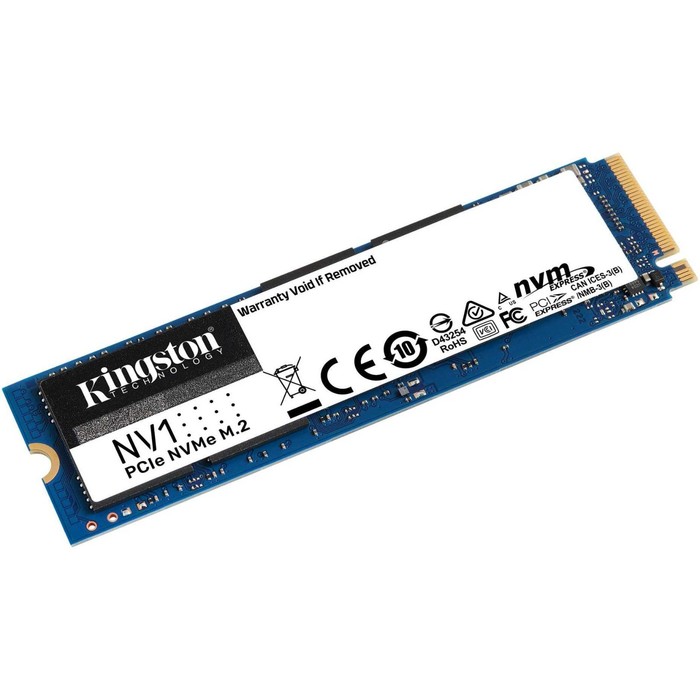 Накопитель SSD Kingston SNVS/2000G NV1 M.2 2280, 2 Тб, PCI-E x4 - фото 51300415